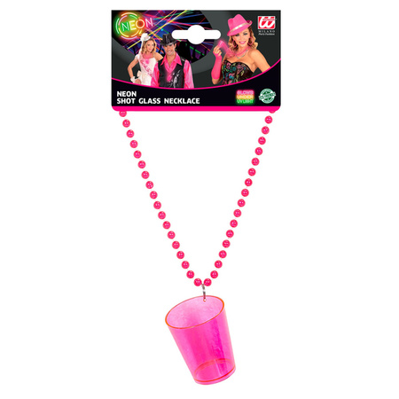 NASZYJNIK KIELISZEK RÓŻOWY