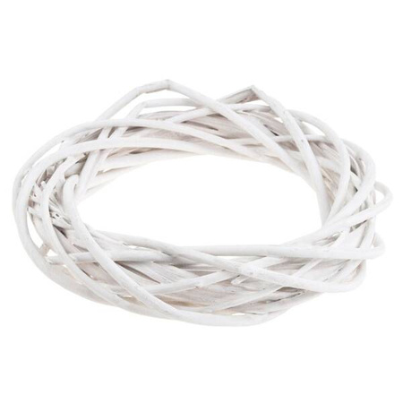 WIANEK WIKLINOWY BIAŁY 20 CM 