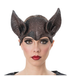 OPASKA GŁOWA NIETOPERZA HALLOWEEN