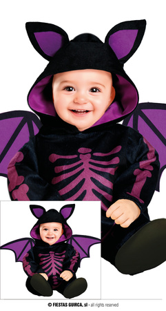STRÓJ NIETOPERZ FIOLETOWY