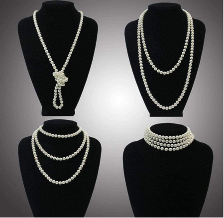 ZESTAW RETRO DAMSKI CZARNY 6 EL.