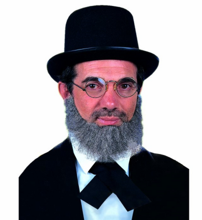 BRODA DŻENTELMEN SIWA