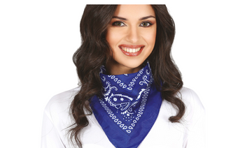 BANDANA KOWBOJA GRANATOWA