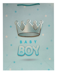 TORBA PREZENTOWA BABY BOY 31 X 40 X 12 CM