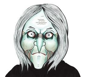 MASKA WIEDŹMA DUŻA