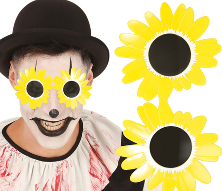 OKULARY ŻÓŁTE STOKROTKI