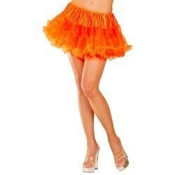 SPÓDNICZKA TUTU POMARAŃCZOWA NEON