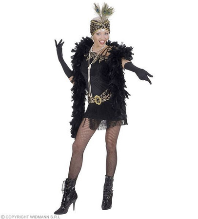 RĘKAWICZKI CZARNE LYCRA 37 CM