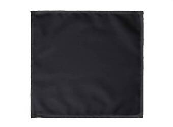 SERWETKI MATERIAŁOWE CZARNE 25 SZT 35X35 CM