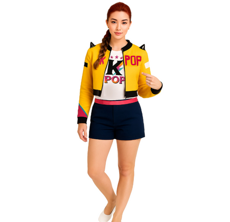 STRÓJ DAMSKI GWIAZDA KPOP
