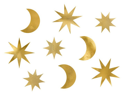 Dekoracje papierowe Let's Celebrate (1 karton / 50 op.) (1 op. / 9 szt.)