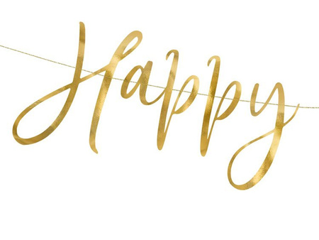 BANER HAPPY NEW YEAR ZŁOTY
