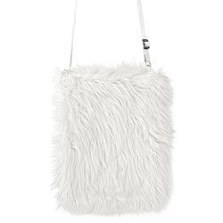 TOREBKA FUTRZANA BIAŁA