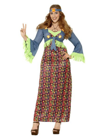 SUKIENKA HIPPIE KOLORY