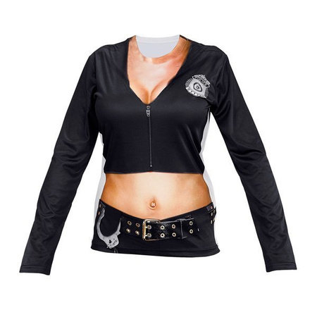 Koszulka Policjantki nadruk 3D policja 