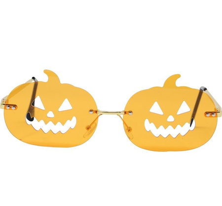 OKULARY W KSZTAŁCIE DYNI HALLOWEEN 