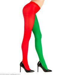 RAJSTOPY ELF CZERWONO-ZIELONE
