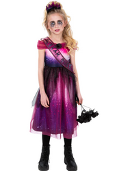 STRÓJ KRÓLOWA BALU DLA DZIEWCZĄT