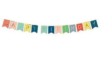 BANER HAPPY BIRTHDAY 175 CM MIX