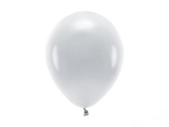 BALONY ECO 26 cm PASTEL SZARY 10 szt