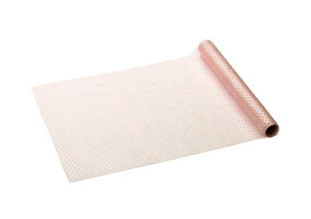 BIEŻNIK TIULOWY ŁUSKI RÓŻOWY 0,36 X 3 M