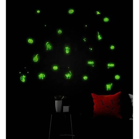 ŚWIECĄCE NAKLEJKI HALLOWEEN