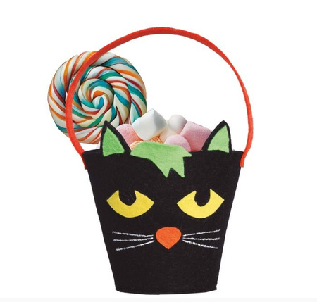 CZARNA TOREBKA WIADERKO KOTEK