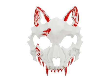 MASKA KRWAWY WILK 17 X 20 CM 