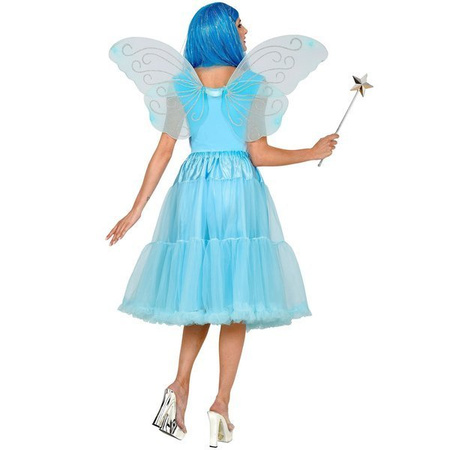 GONNA/SOTTOGONNA IN TULLE AZZURRA 65 cm