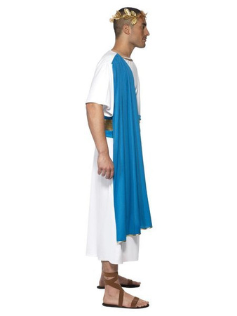 Roman Senator Costume, Blue & White