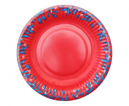 ZESTAW LET IT SNOW TALERZYKI+KUBECZKI+SERWETKI