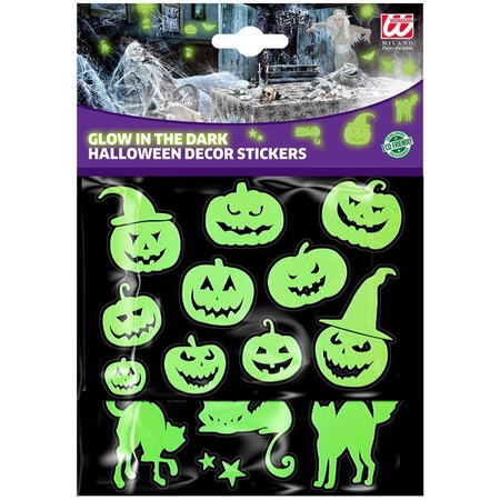 ŚWIECĄCE NAKLEJKI HALLOWEEN