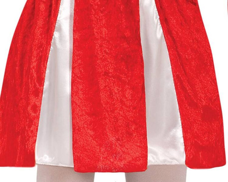 STRÓJ MAŁA PANI MUSZKIETER CZERWONA 