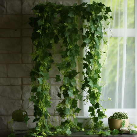 GIRLANDA BLUSZCZ 12 X 2,1M ZIELONA