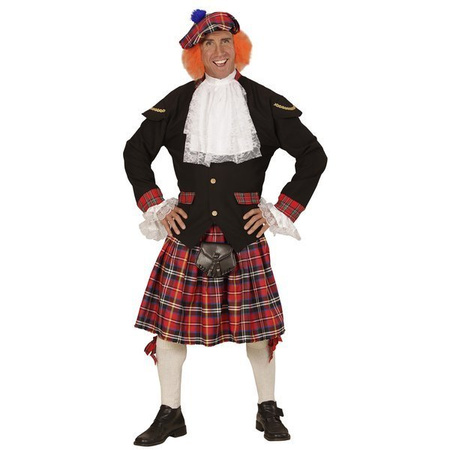 ZESTAW SZKOCKI KILT + BERET 