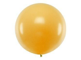 BALON OKRĄGŁY 1M METALLIC GOLD