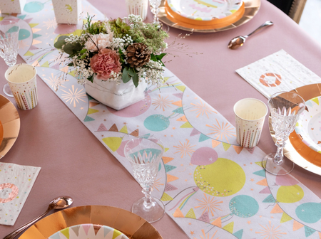 KUBECZKI PAPIEROWE HAPPY BIRTHDAY ŚWIECZKI 270 ML 10 SZT