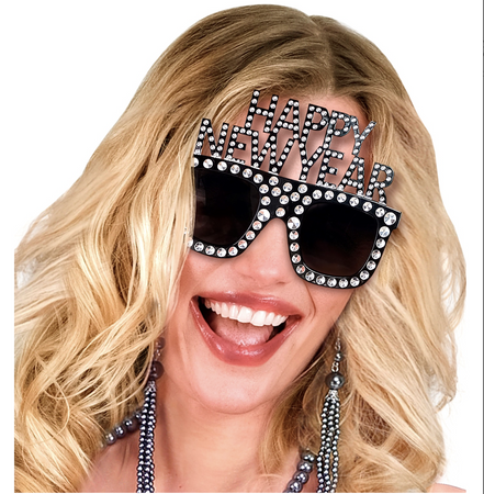 OKULARY HAPPY NEW YEAR