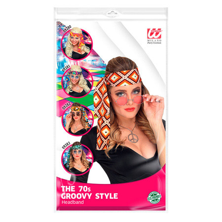 OPASKA W ROMBY DISCO LATA 70