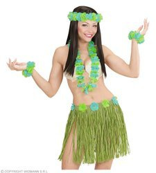 ZESTAW HAWAJSKI ZIELONY