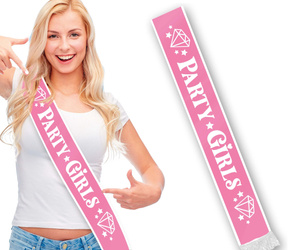 SZARFA PARTY GIRLS 78 CM