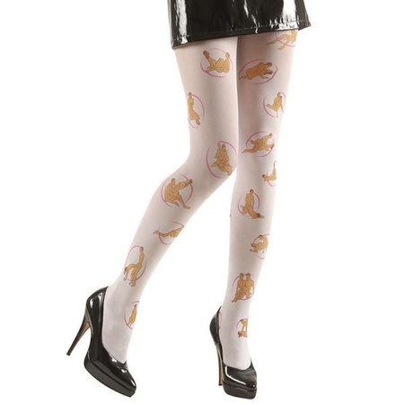 RAJSTOPY KAMASUTRA BIAŁE