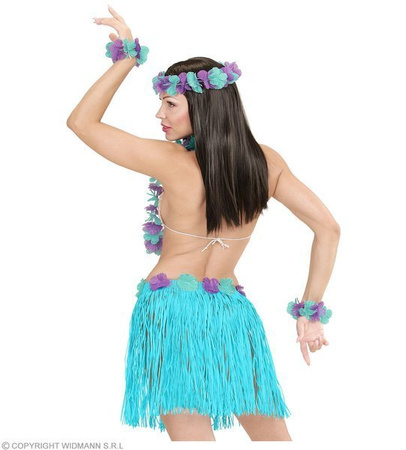 ZESTAW HAWAJSKI NIEBIESKI