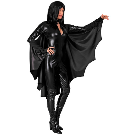 STRÓJ PELERYNA NIETOPERZ DAMSKI