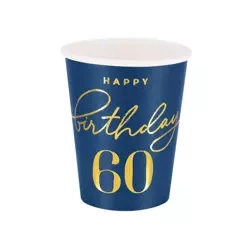 KUBECZKI HAPPY BIRTHDAY 60 220 ML 6 SZT