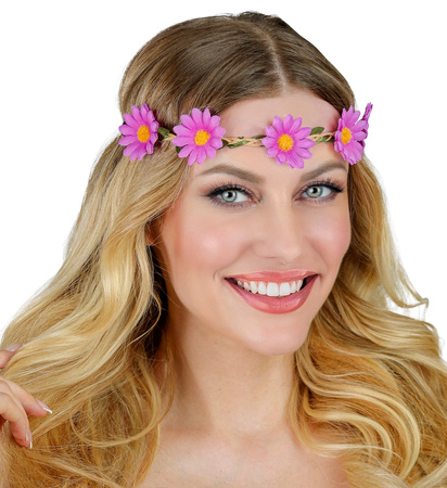 WIANEK Z FIOLETOWYCH KWIATÓW