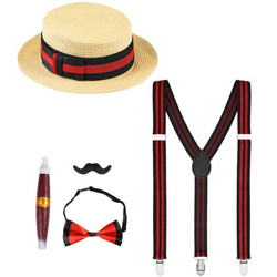 ZESTAW RETRO Z LAT 20-TYCH MĘSKI