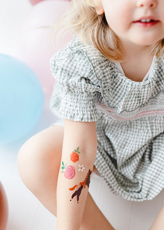 TATUAŻE ZMYWALNE KONIE 16 SZT.