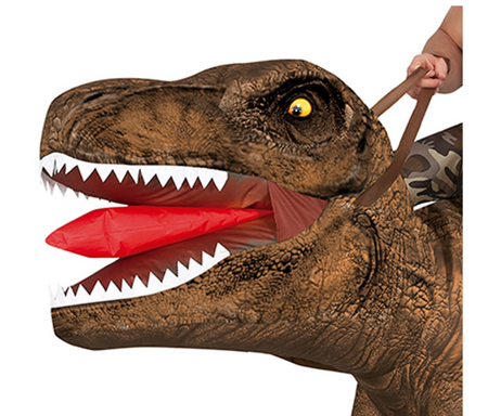 STRÓJ DMUCHANE SPODNIE DINOZAUR