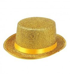 CYLINDER SYLWESTROWY ZŁOTY